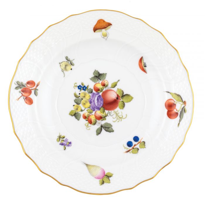 Herend Fruits and Flowers, Salad Plate