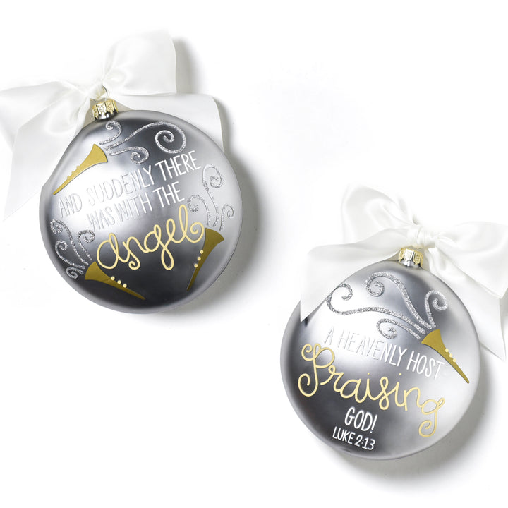 Coton Colors Luke 2:13 Glass Ornament