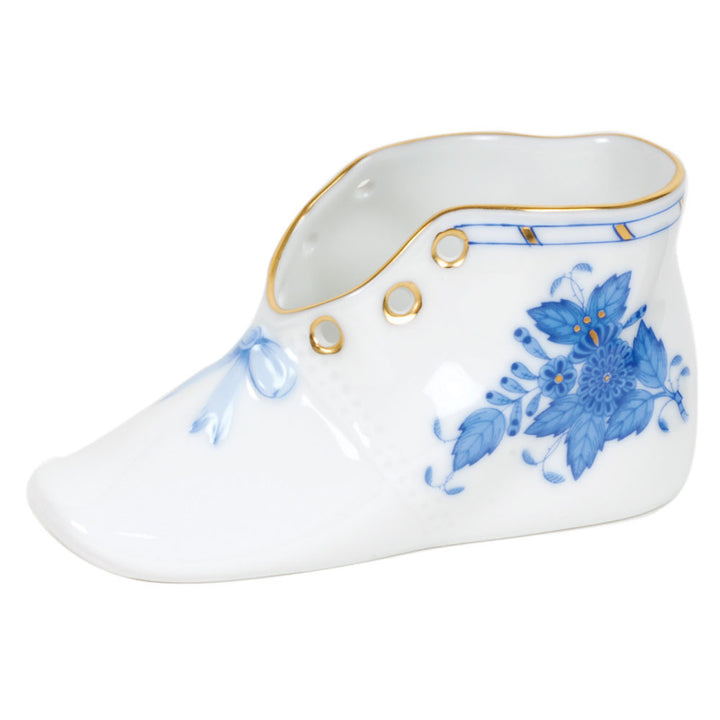 Herend Baby Shoe, Chinese Bouquet