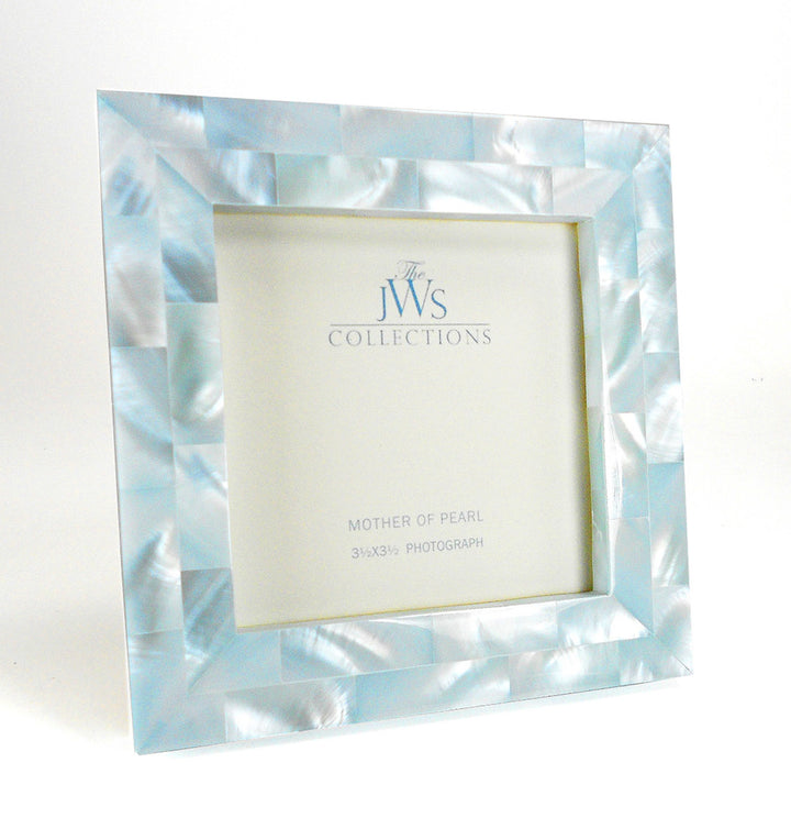 Mother of Pearl Frame, Blue
