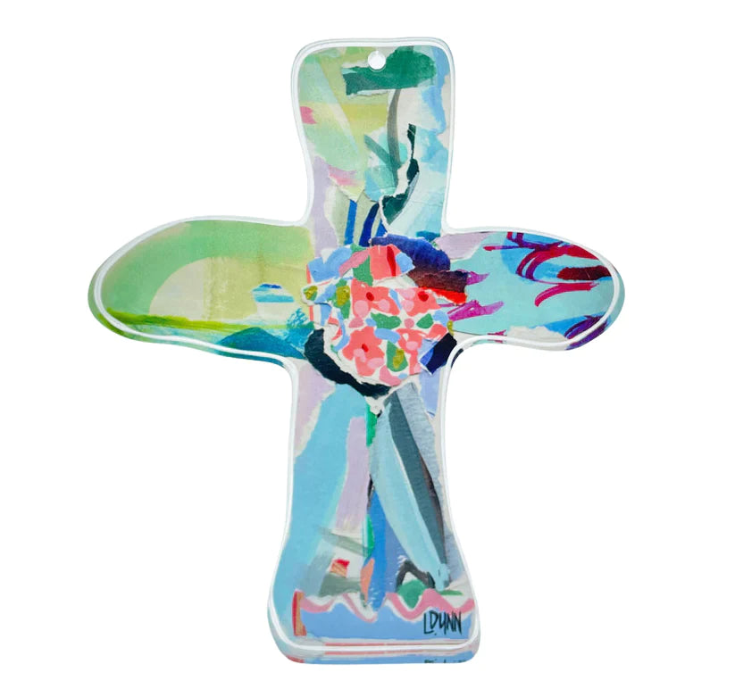 Blue Everlasting Love Cross