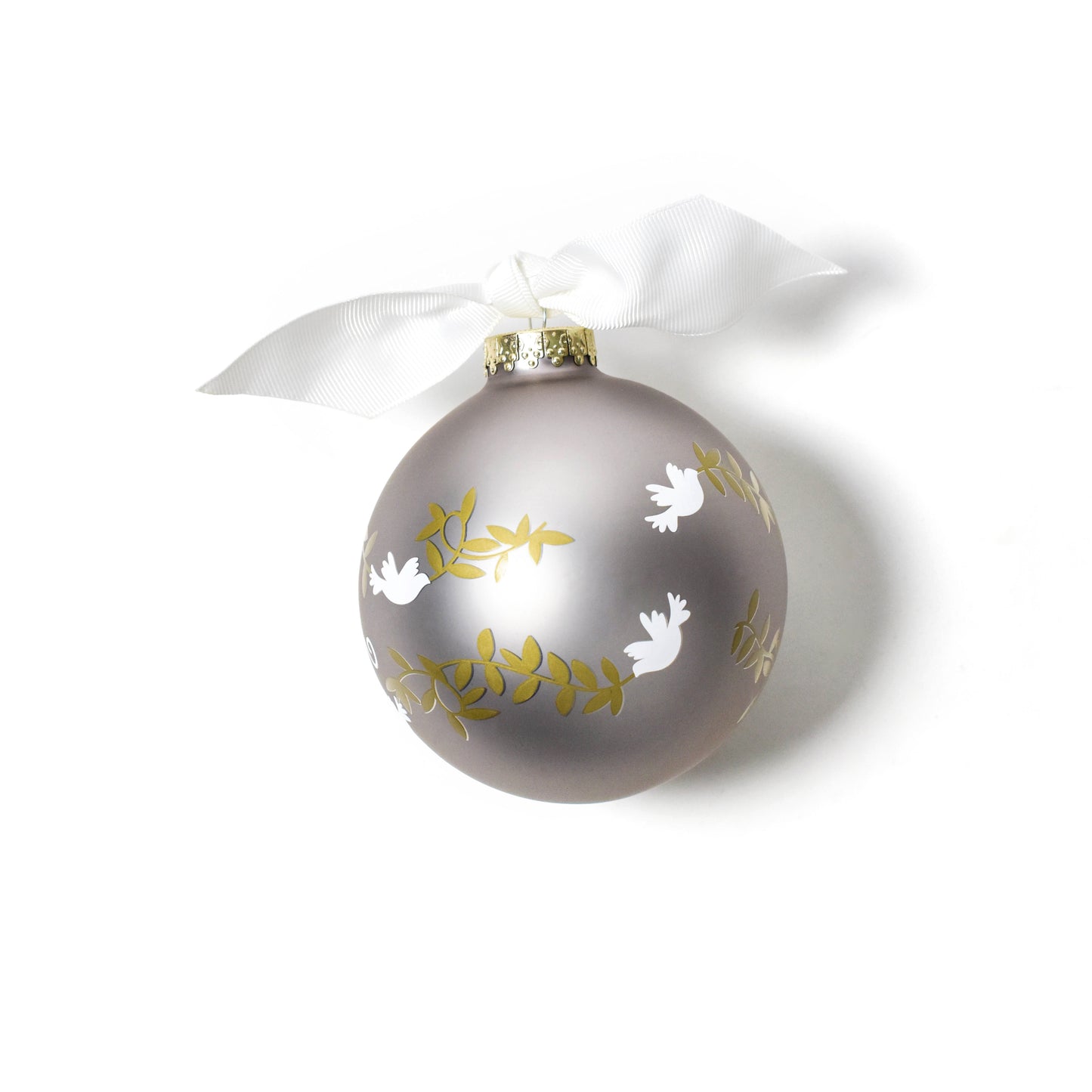 Coton Colors Peace On Earth Ornament Glass Ornament