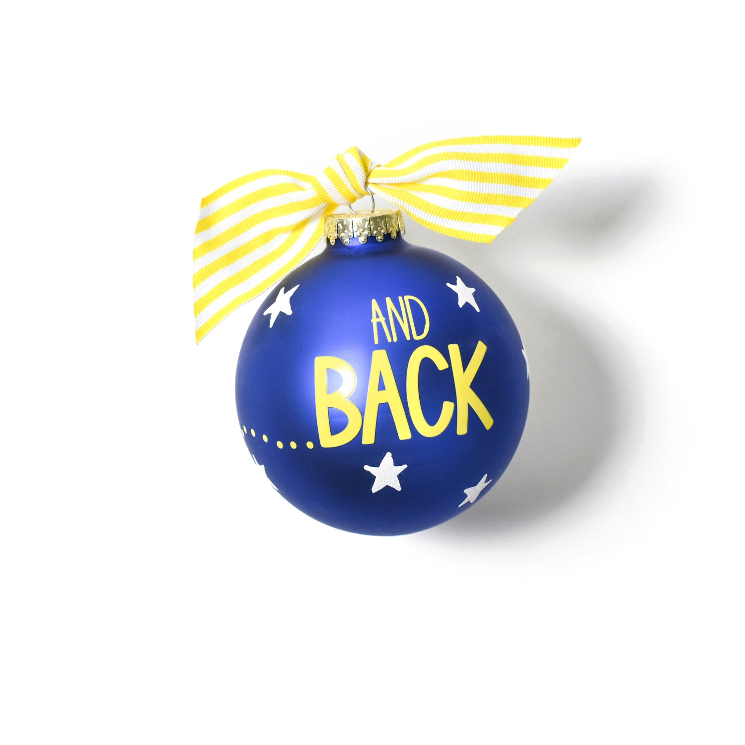 Coton Colors I Love You To The Moon And Back Glass Ornament