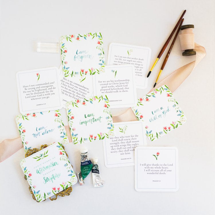 Camilla Moss Scripture Cards, Affirmation Series