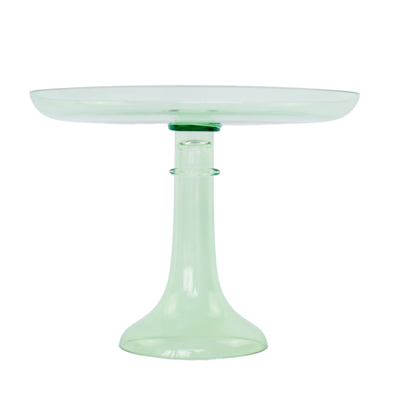 Estelle Colored Glass, Cake Plate