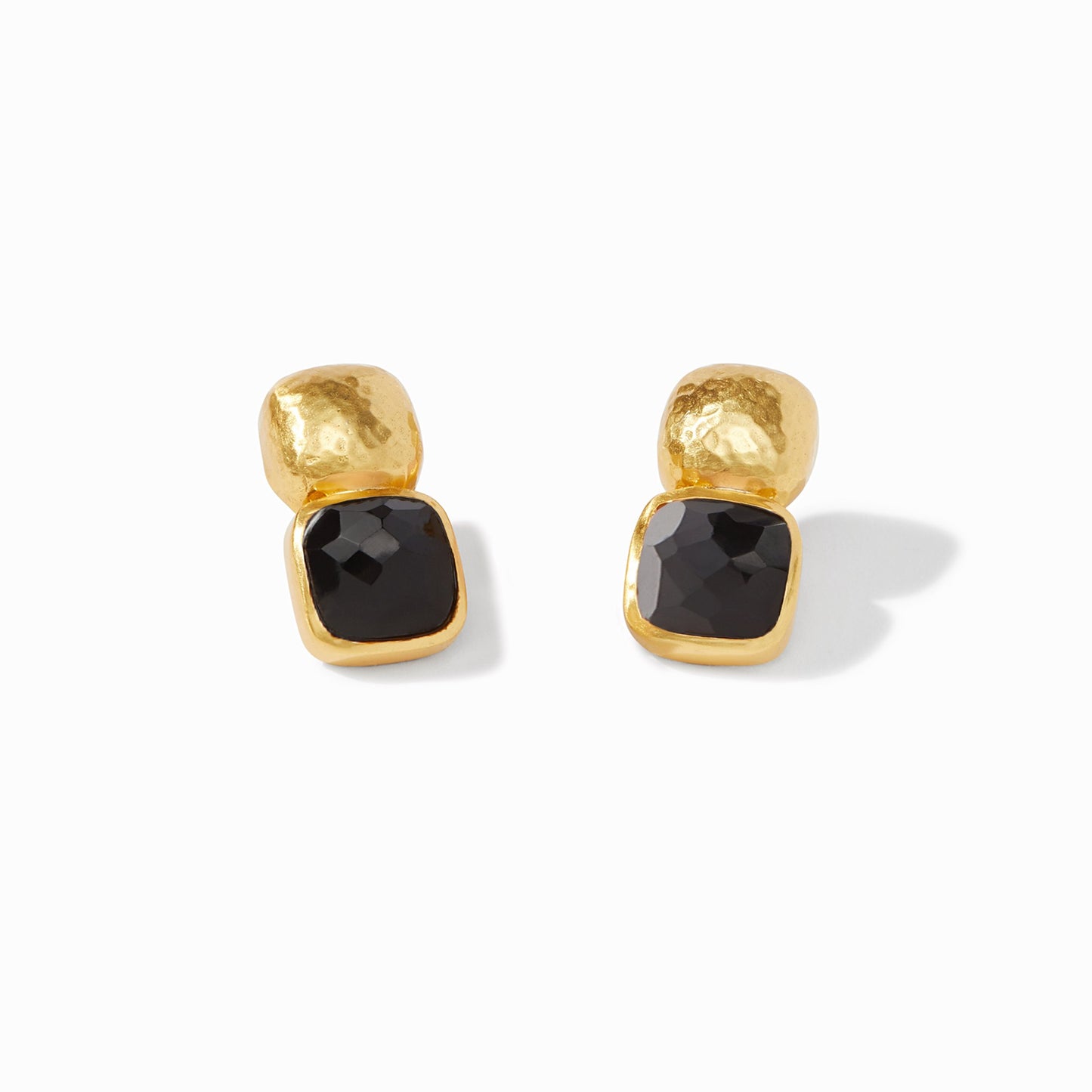 Julie Vos Catalina Earring, Obsidian Black