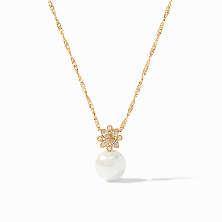 Julie Vos Charlotte Pearl Delicate Necklace