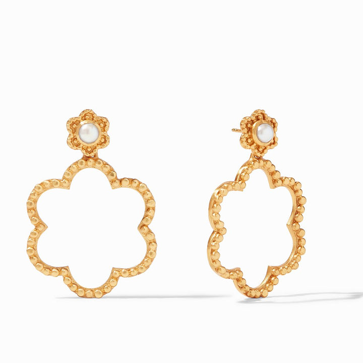 Julie Vos Colette Statement Earring, Pearl