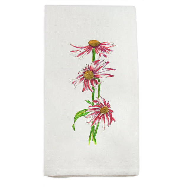 Coneflower Tea Towel