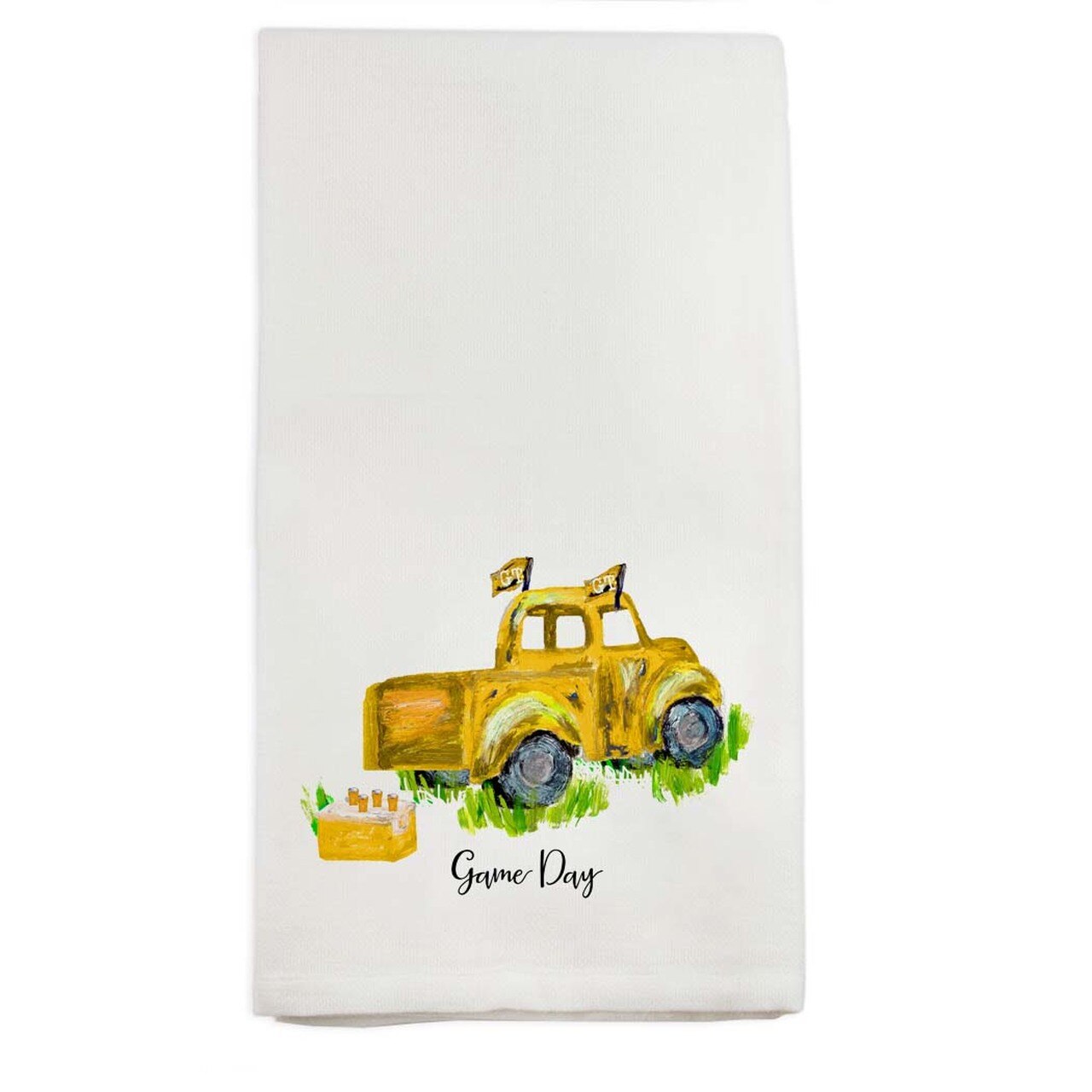 Georgia Tech Game Day Truck Tea Towel