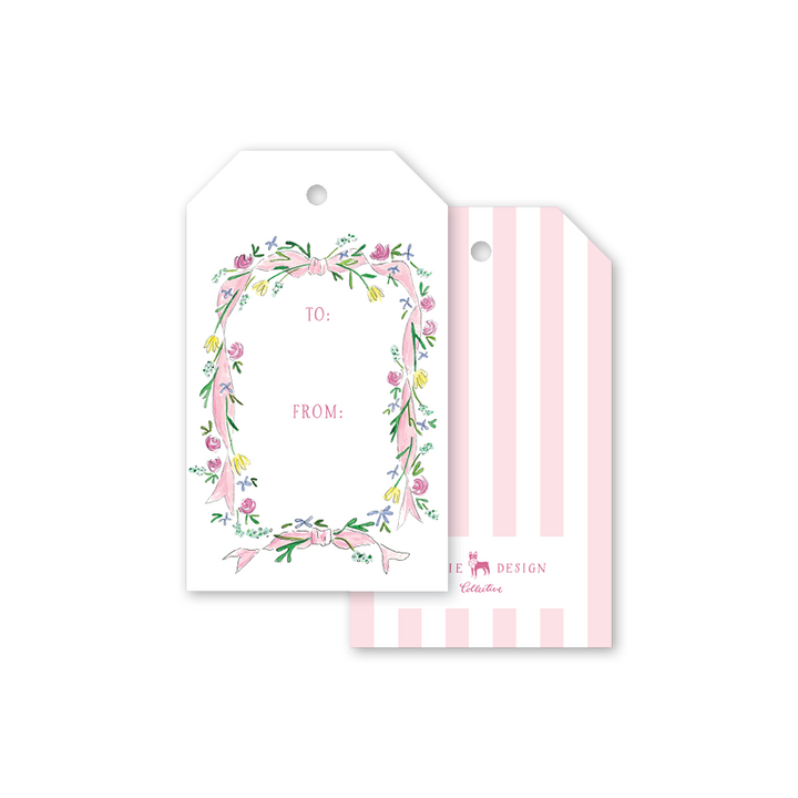 Dogwood Hill "Pink Ribbon" Gift Tag