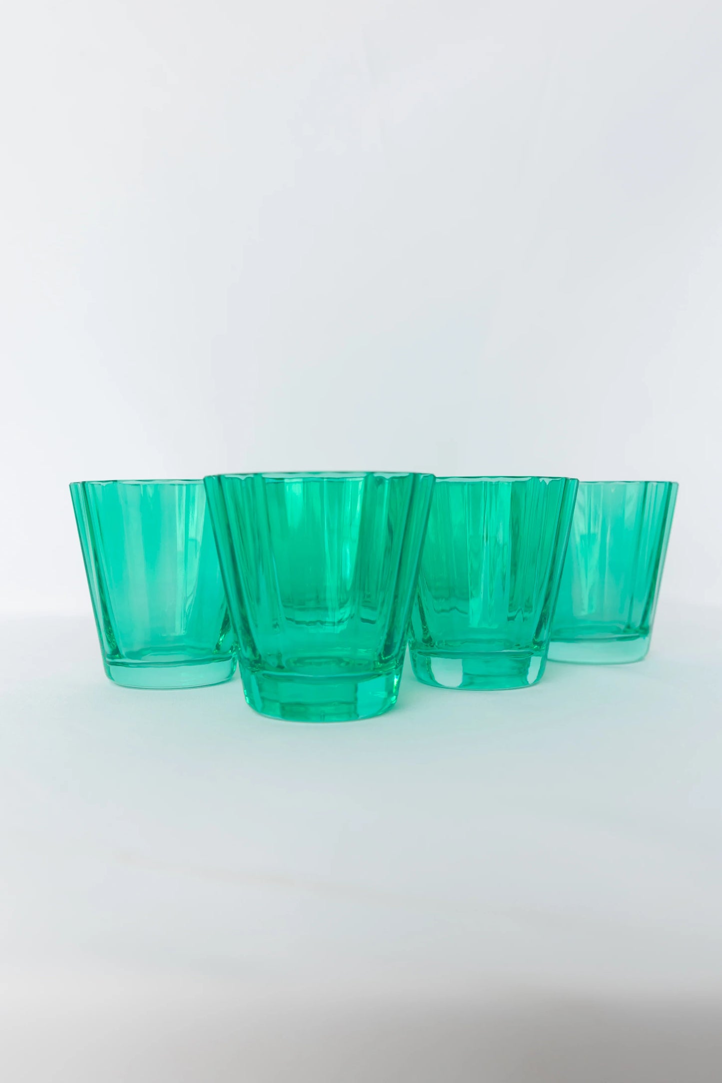 Estelle Colored Glass, Sunday Low Balls, Set of 6