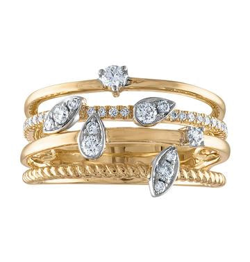 Diamond Band Fashion Ring