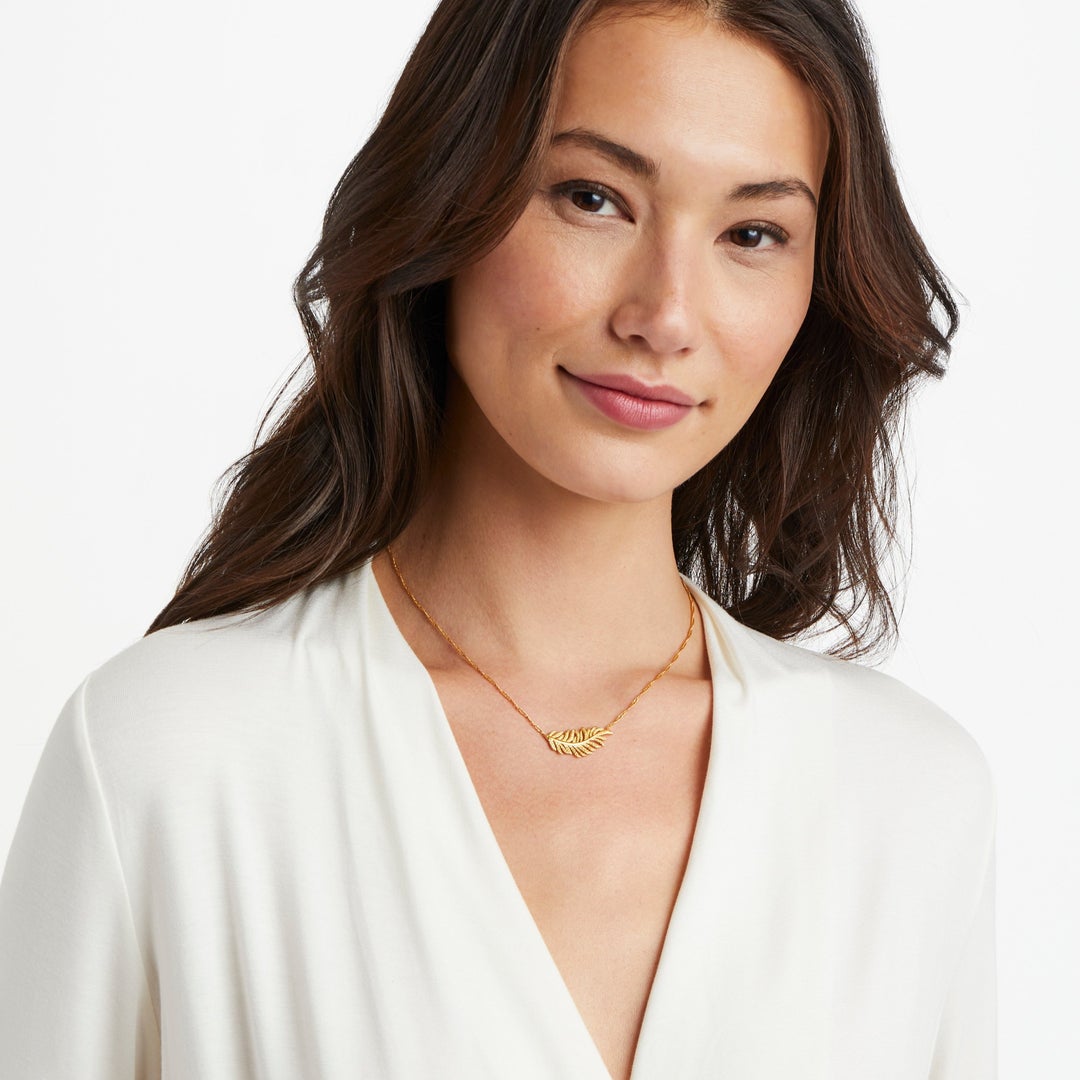 Julie Vos Fern Delicate Necklace