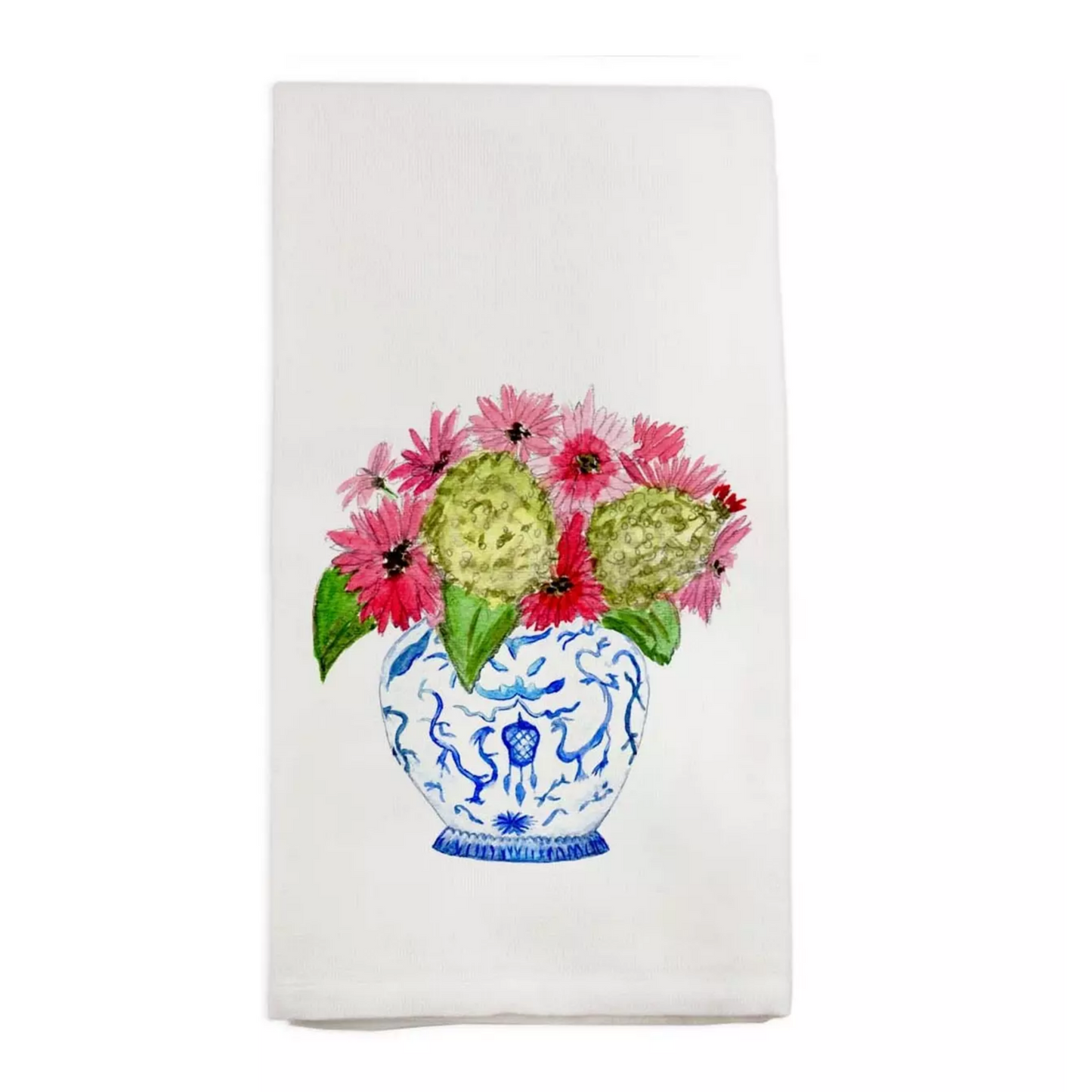 Ginger Jar Bouquet Tea Towel