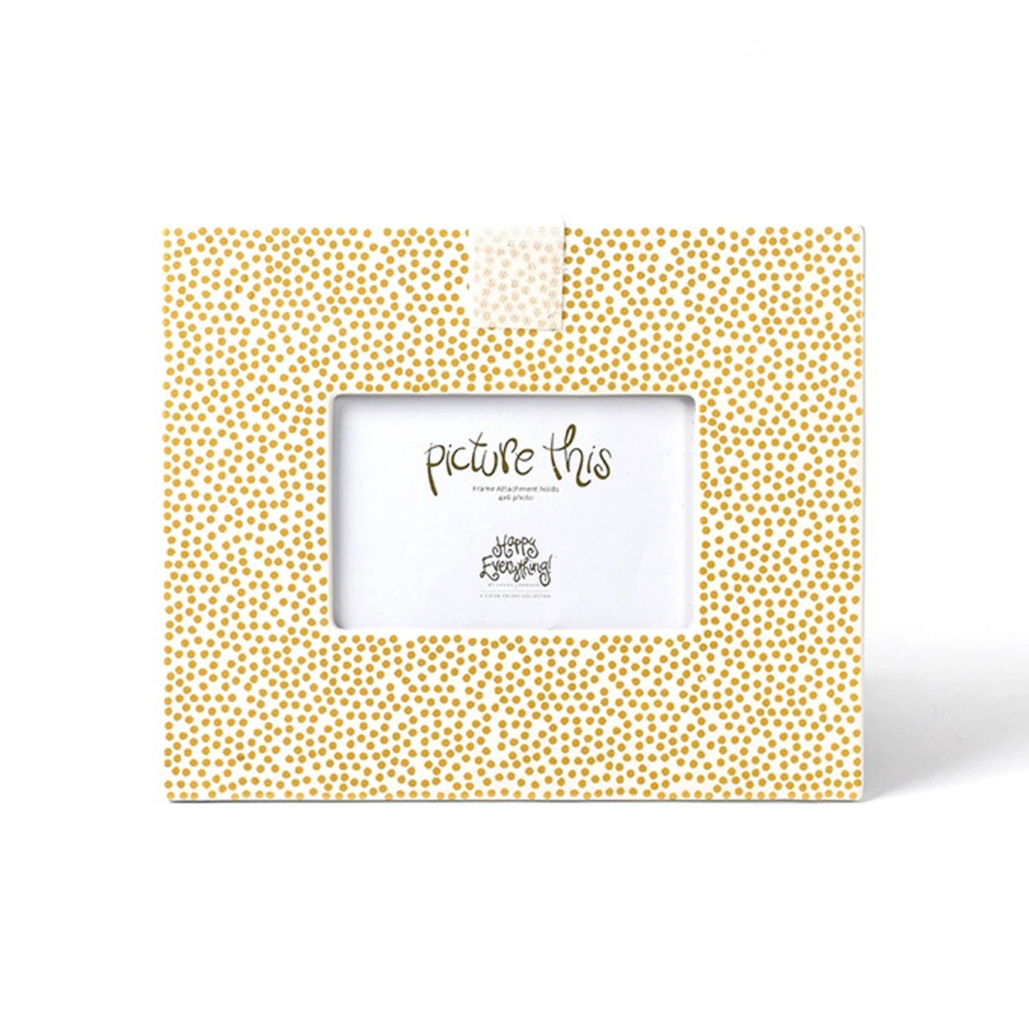 Happy Everything Gold Small Dot Mini Frame