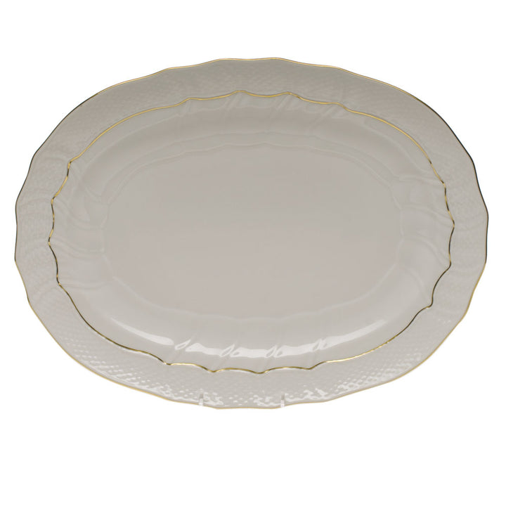 Herend Golden Edge, Oval Platter