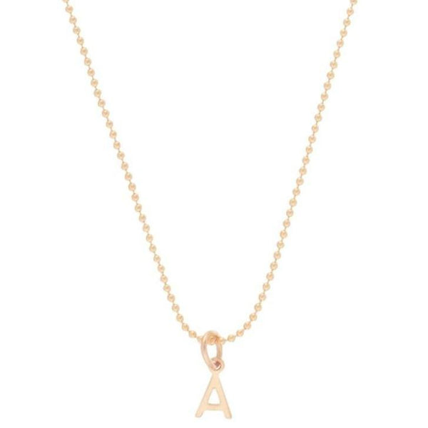 enewton 16 Necklace Gold - Respect Gold Monogram Charm – Smith's