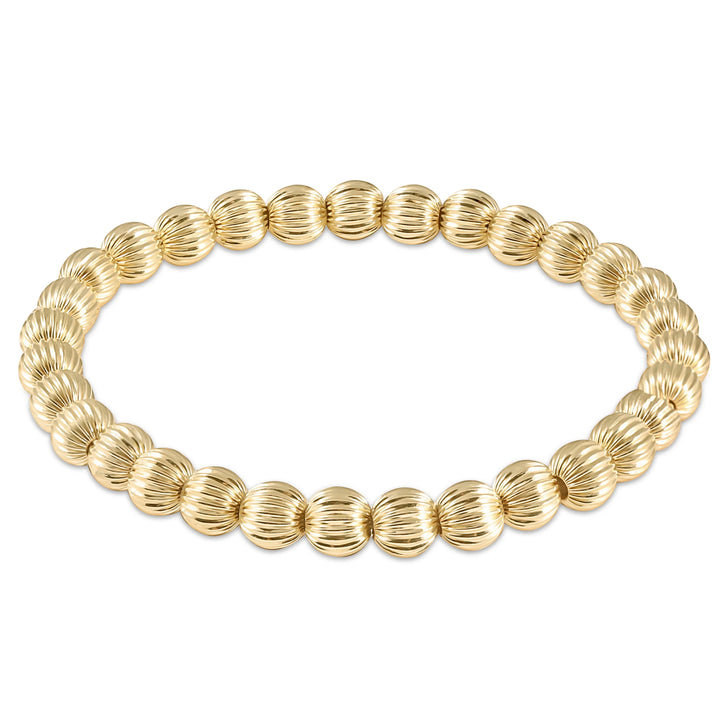enewton Extends Dignity Gold 6mm Bead Bracelet