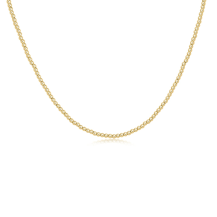 enewton 17" Choker Classic Gold 2mm Bead