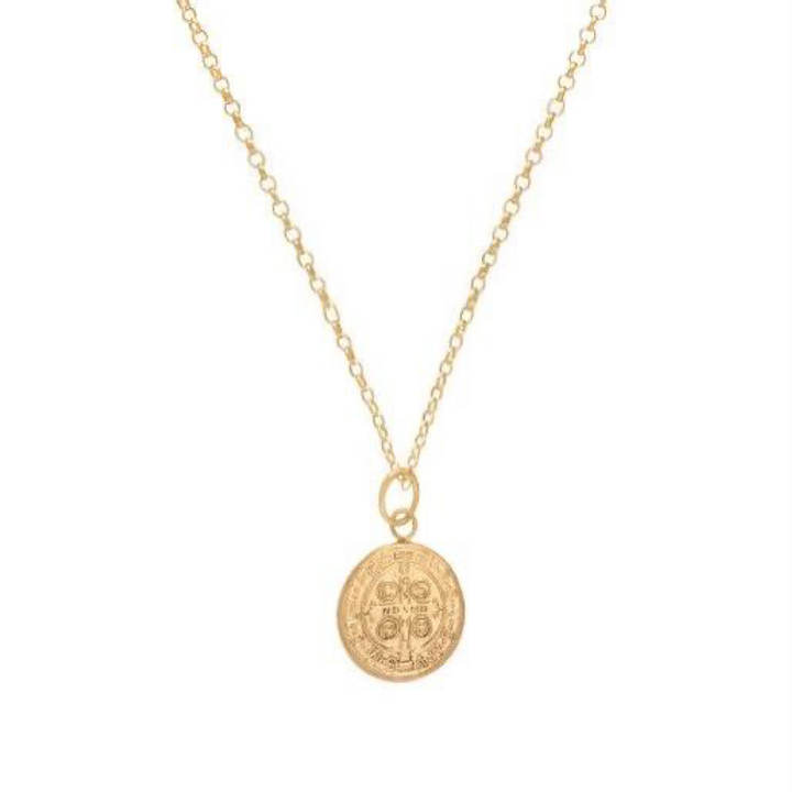 enewton 16" necklace gold - blessing small gold charm