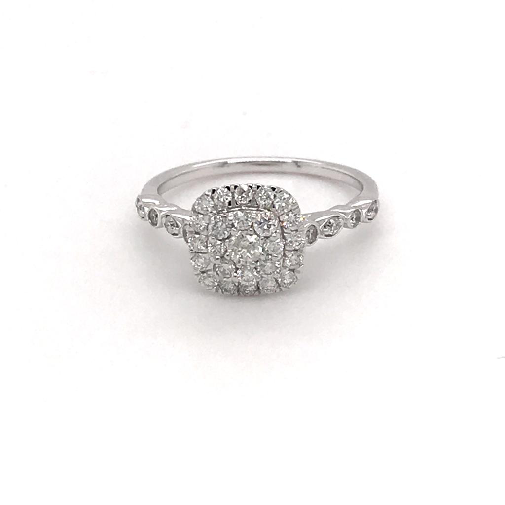 Cushion Diamond Ring