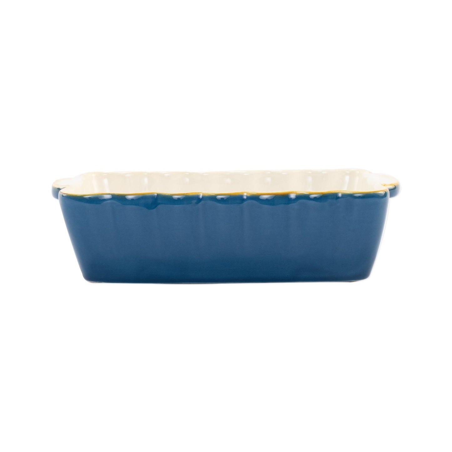 Vietri Italian Baker Small Rectangle, Blue