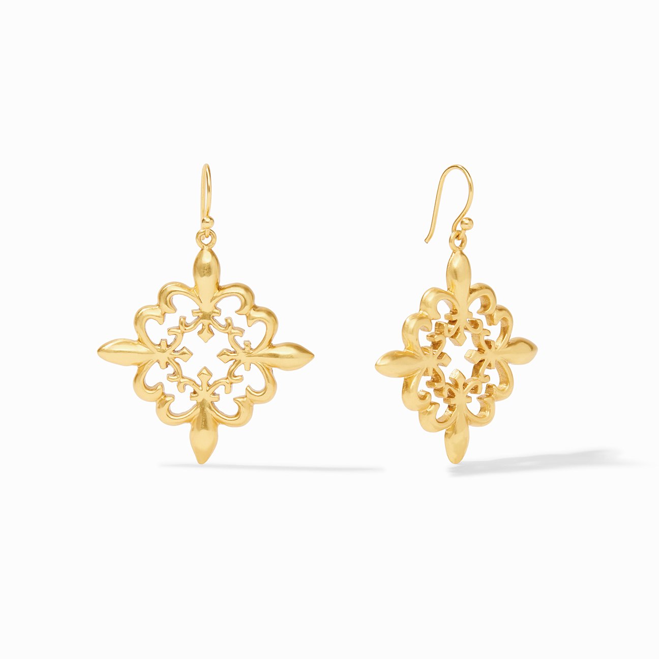 Julie Vos Fleur de Lis Lace Earring