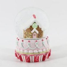Gingerbread House Snow Globe