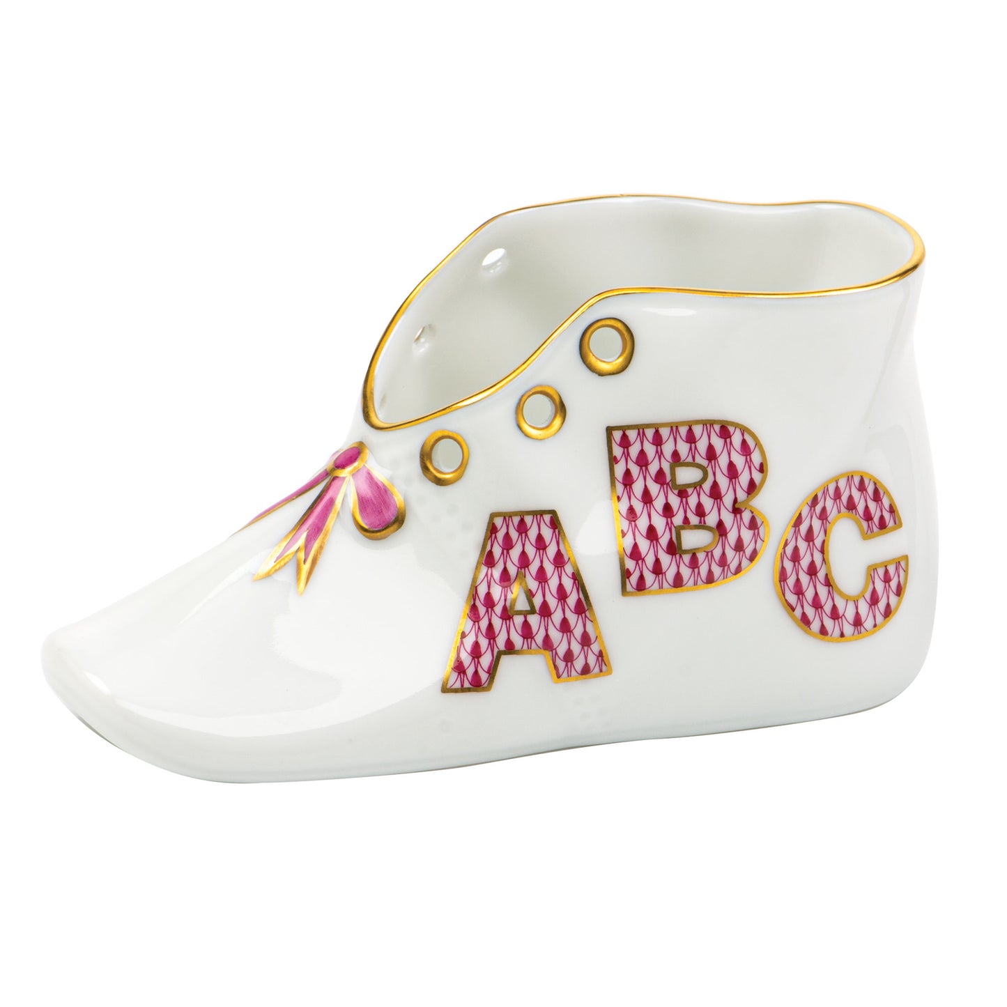 Herend Baby Shoe ABC