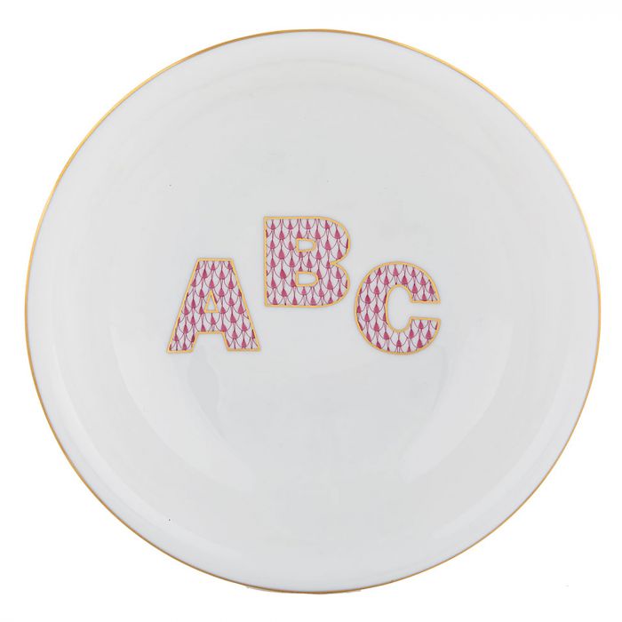 Herend Children's ABC, Raspberry