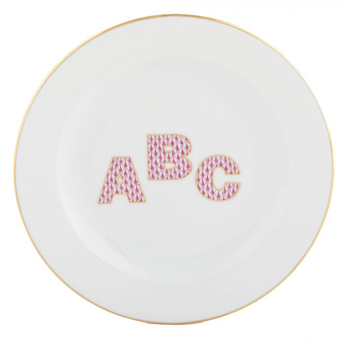 Herend Children's ABC, Raspberry