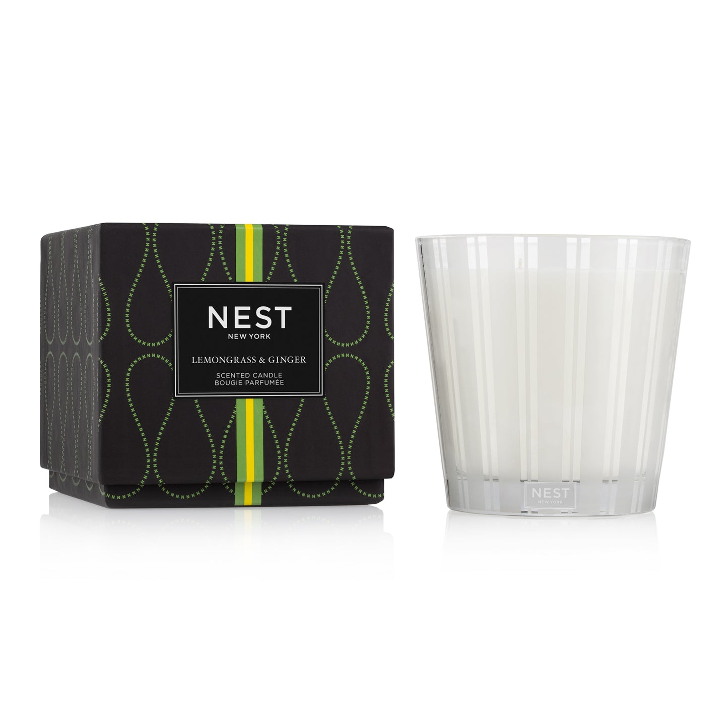 NEST Fragrances, Lemongrass and Ginger 3-Wick Candle