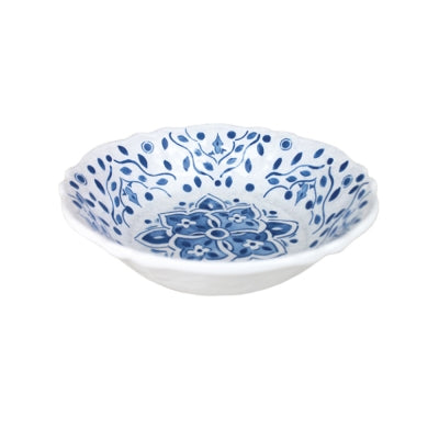 Moroccan Blue Melamine Cereal Bowl