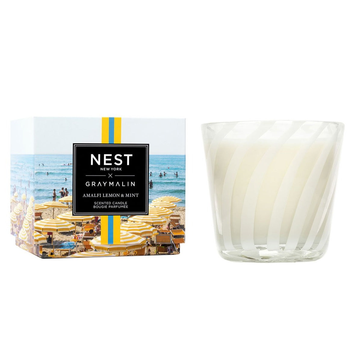 NEST X Gray Malin, Amalfi Lemon & Mint 3-Wick Candle