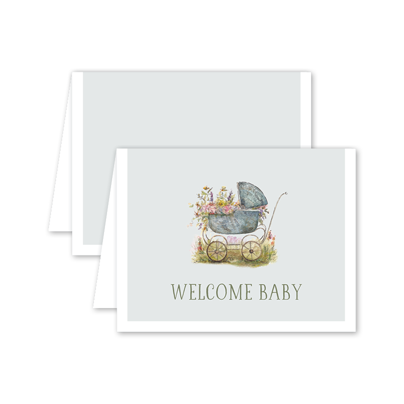 Dogwood Hill "Baby Carriage" Card