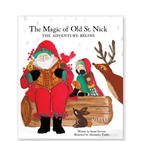 Vietri The Magic of Old St. Nick: The Adventure Begins Book