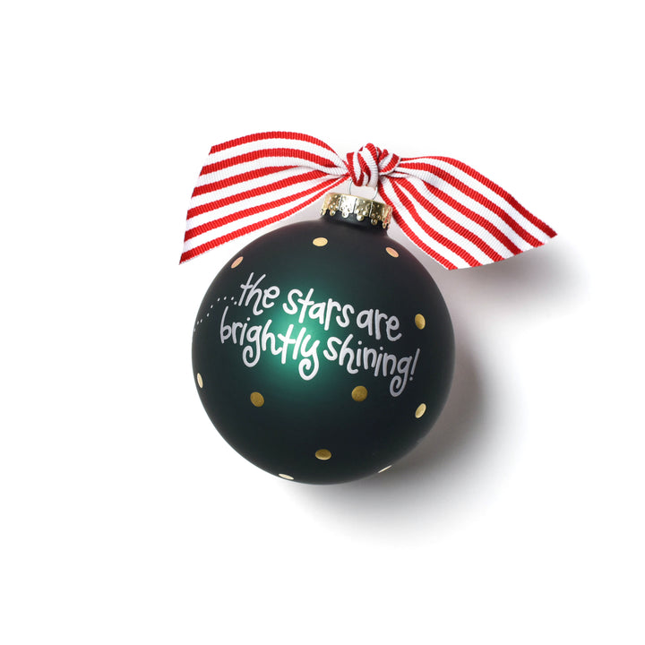 Coton Colors O Holy Night Glass Ornament