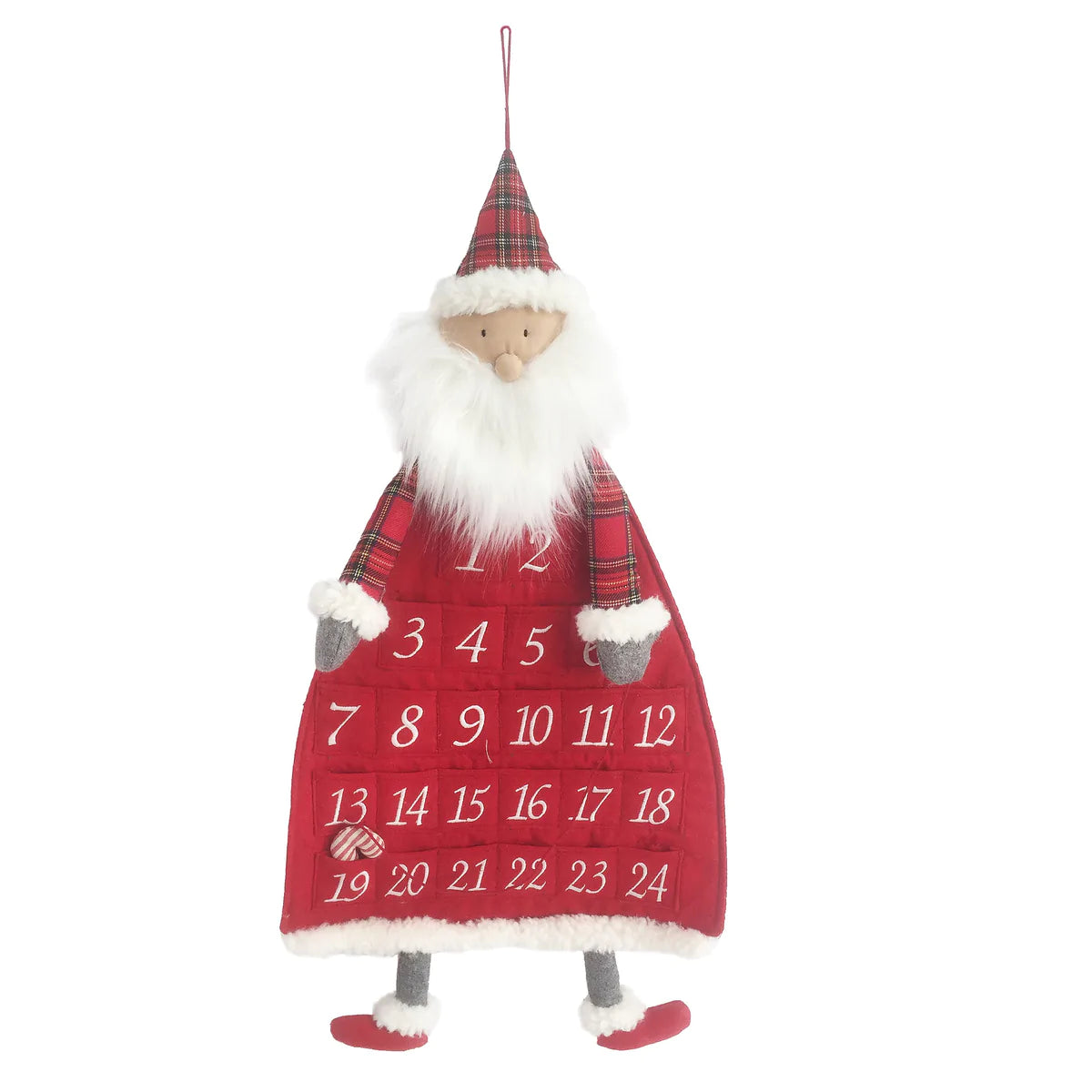 Tartan Santa Advent Calendar