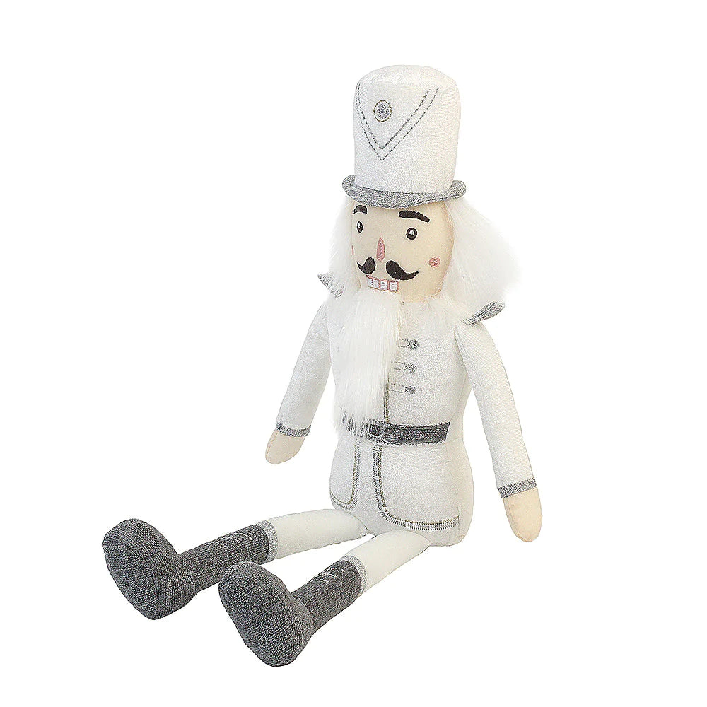 Nutcracker Shelf Sitter - White