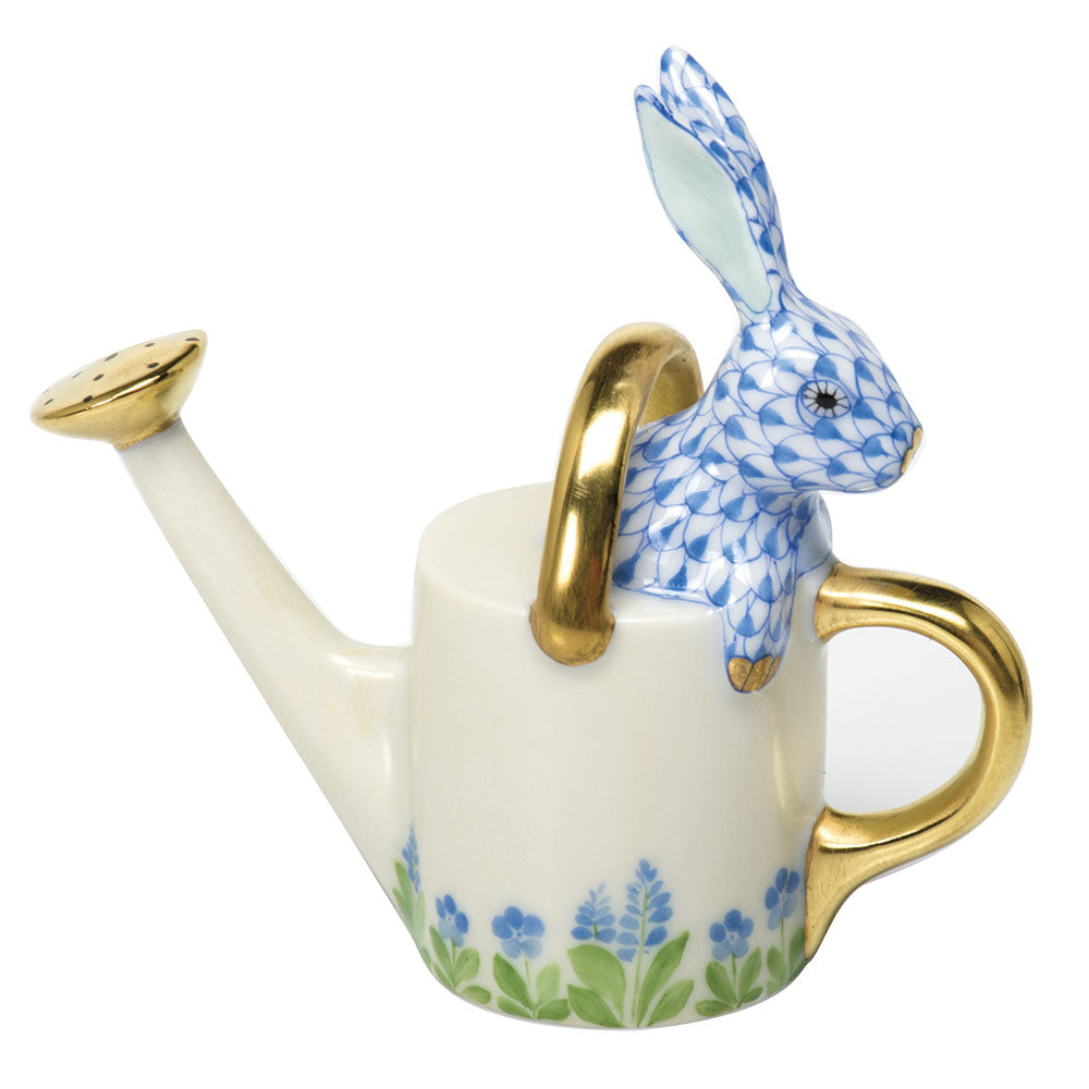 Herend Watering Can Bunny