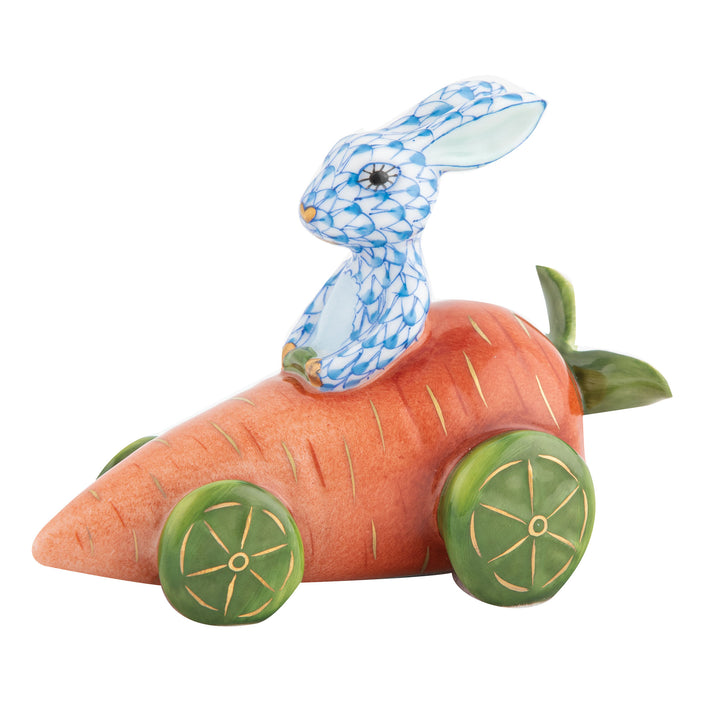 Herend Carrot Car Bunny