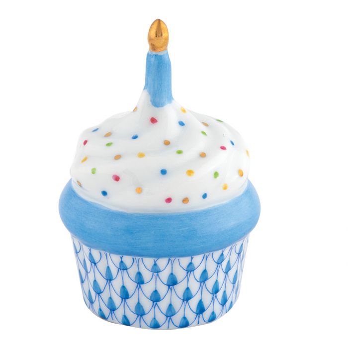 Herend Cupcake with Candle