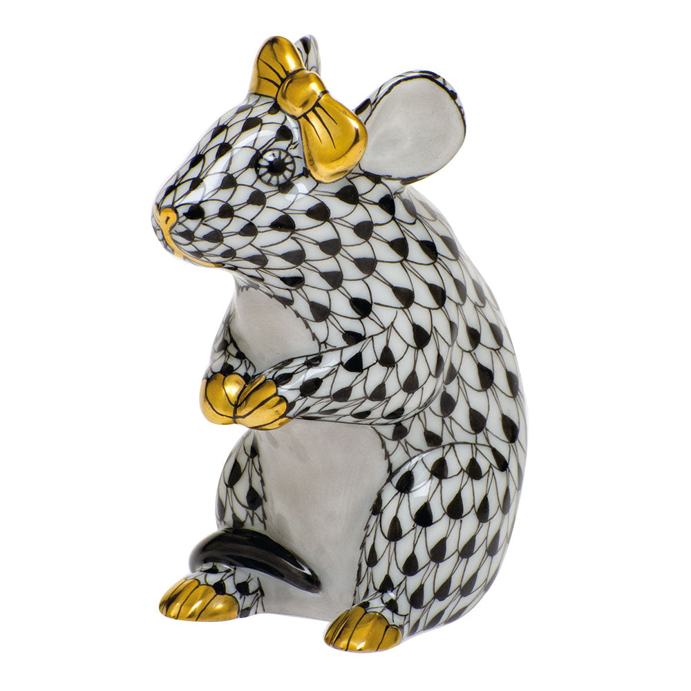 Herend Mouse with Bow