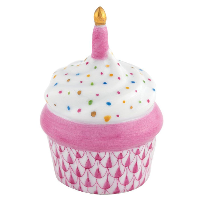 Herend Cupcake with Candle