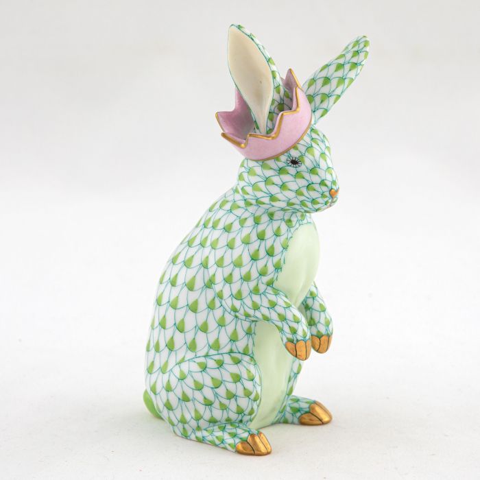 Herend Bunny with Crown