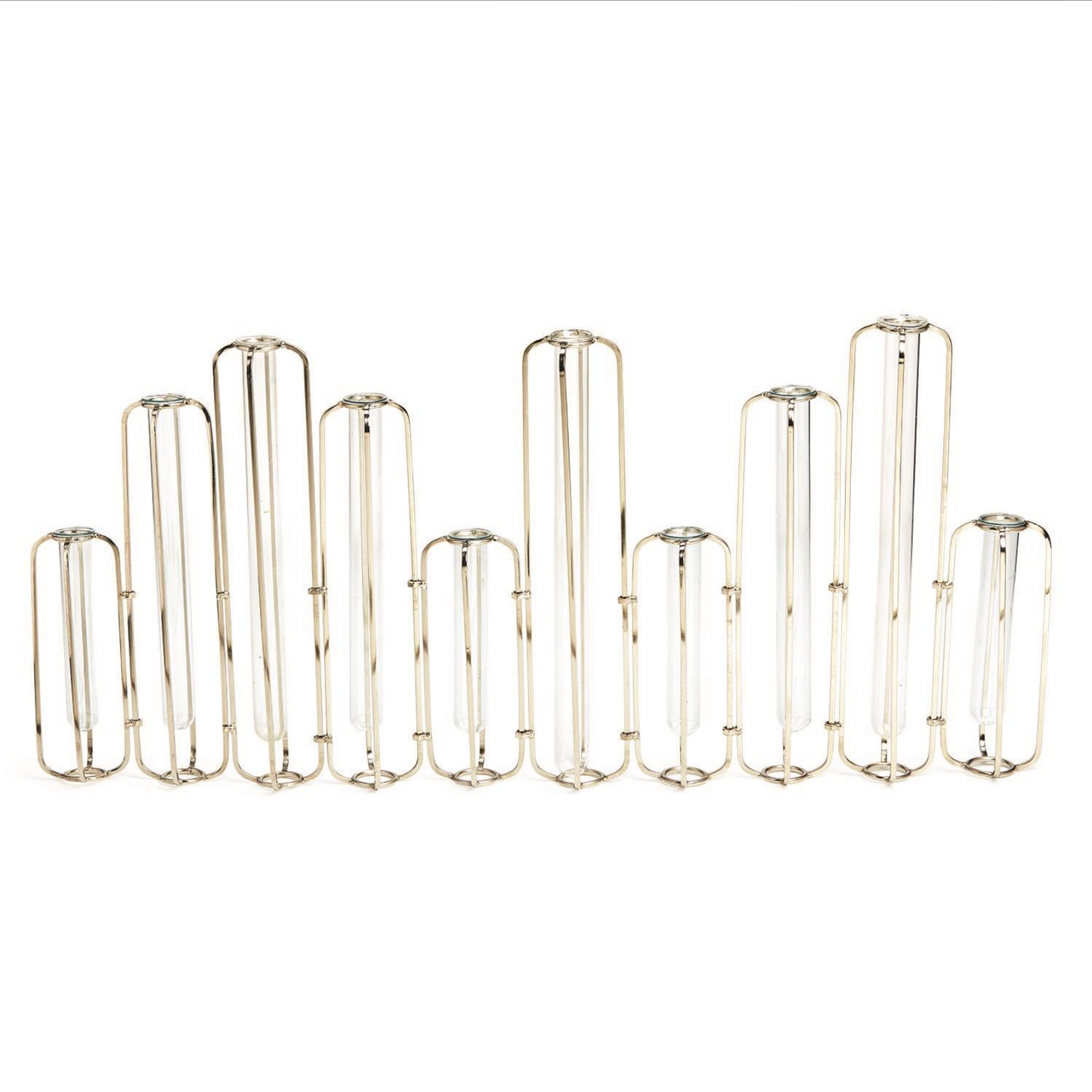 Large Multi Hinged Vase/Stainless Steel