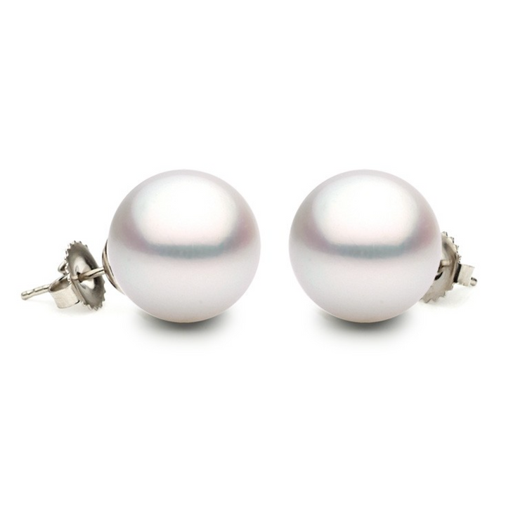 Freshwater Pearl Studs, 11-11.50mm