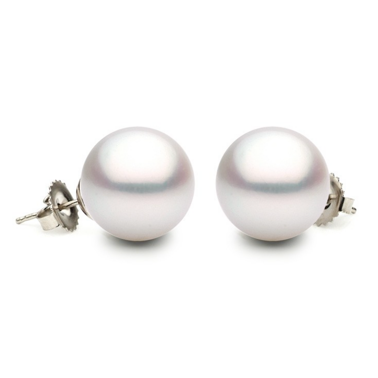 Cultured Pearl Studs, 7-7.50mm