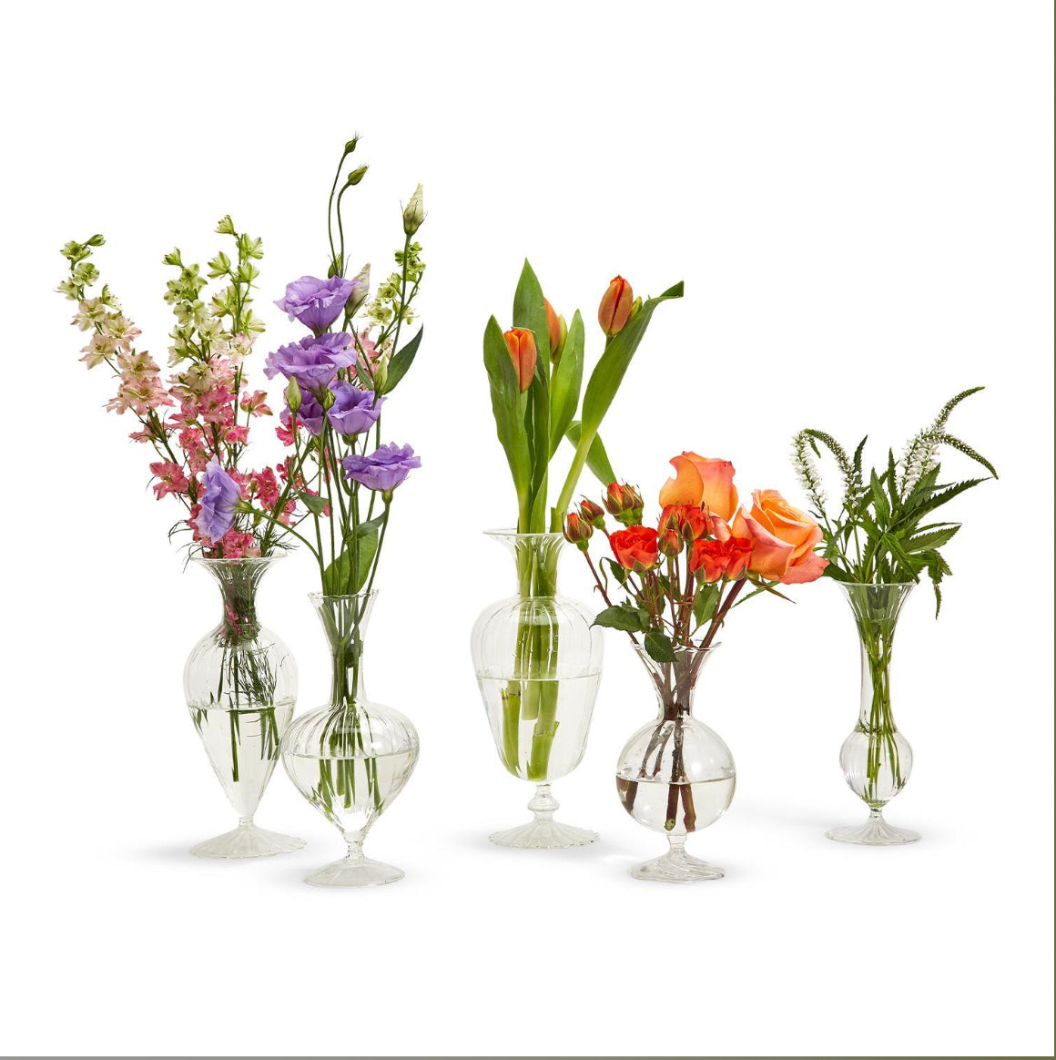 Verre Fluted Vases